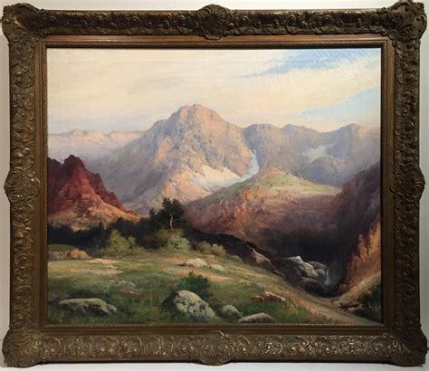 Robert Wood - Robert Wood, "Heart of the Rockies" Oil on Canvas 25 x 30 ...