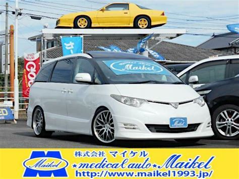 Used Toyota Estima Dba Acr W Sbi Motor Japan