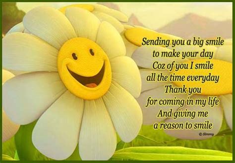 My Smile Is Just Coz Of You Free Smile ECards Greeting Cards 123