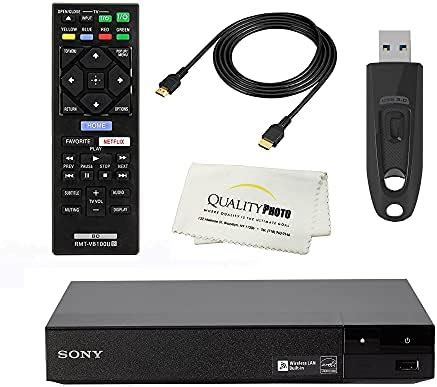 Amazon Sony BDP BX370 Streaming Blu Ray DVD Player With Built In