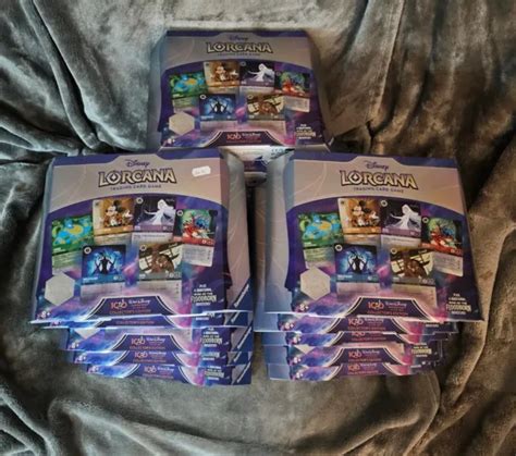 DISNEY 100 COLLECTOR Lorcana Rise Of The Floodborn Gift Set X1 98 99