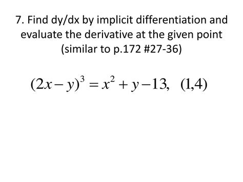 Ppt Implicit Differentiation Powerpoint Presentation Free Download Id 6552622