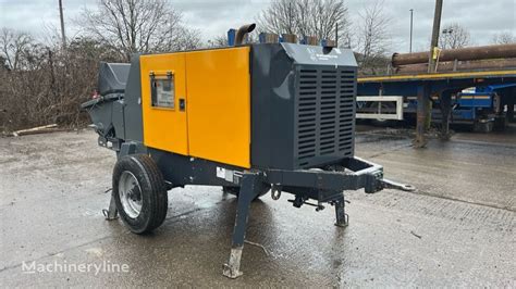 Buy Putzmeister Bsa D B C Stationary Concrete Pump By Auction