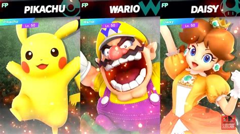 Super Smash Bros Ultimate Amiibo Fights 11pm Finals Pikachu Vs Wario