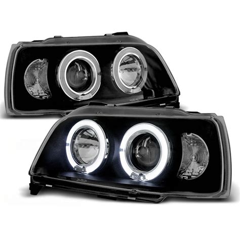 Scheinwerfer Angel Eyes Led Schwarz Passt F R Renault Clio Ab