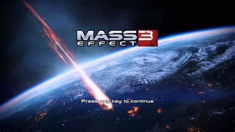 Mass Effect 3 Main Menu Theme Animatic 2012 Bioware 1080p Animated