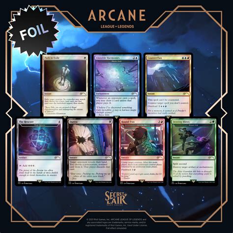 Secret Lair X Arcane Foil Edition Secret Lair