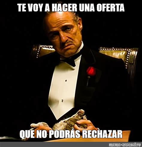 Create Meme Don Corleone The Godfather Vito Corleone Godfather