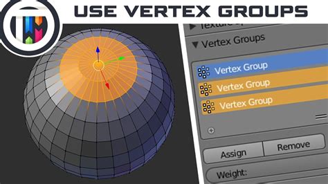 Blender Tutorial How To Use Vertex Groups YouTube