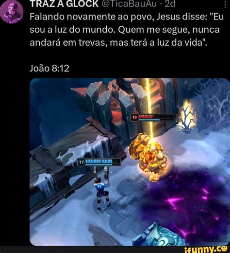 Trazaglock Olicabauau Falando Novamente Ao Povo Jesus Disse Eu Sou