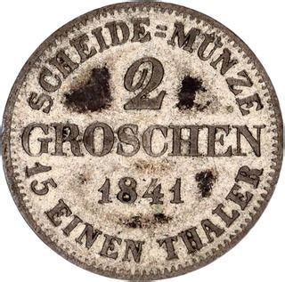 Groschen Ernest I Duchy Of Saxe Coburg And Gotha Numista