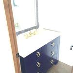 Matte Black Elmwood Ming Vanity Cabinet Asian Bathroom Vanities And