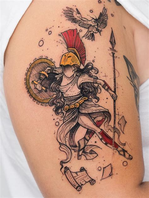 Ram N On Twitter Robson Carvalho Athena Tattoo Ink Art