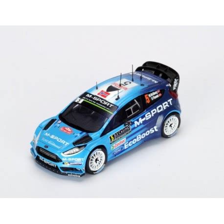 Ford Fiesta RS WRC 5 Rallye Monte Carlo 2016 Ostberg Floene Spark S4962