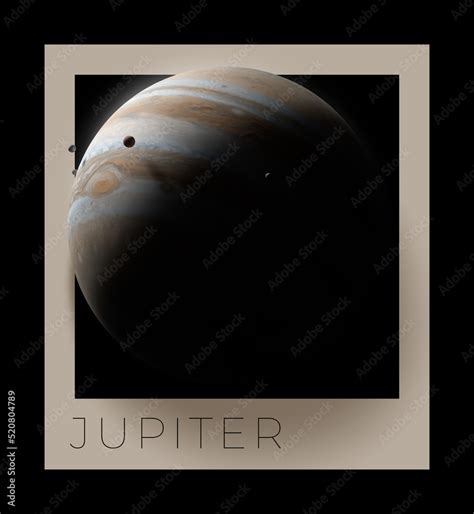 Jupiter. Solar system planet. Jupiter planet hex color palette. 3d ...