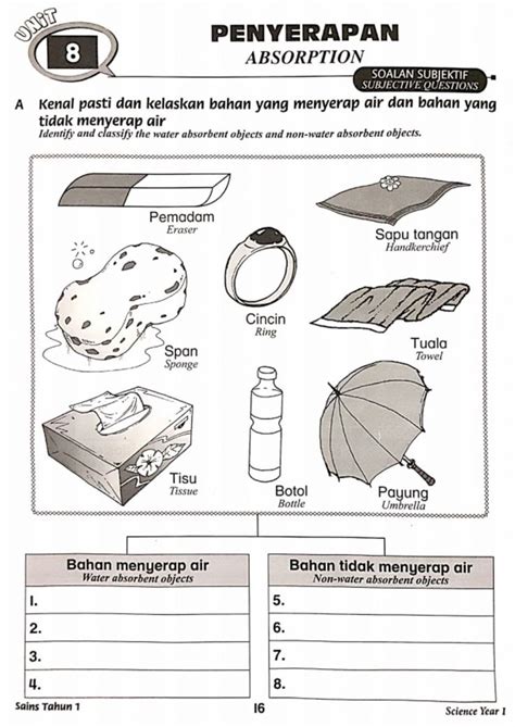 Lembaran Kerja Sains Tahun 4 Soalan Latihan Sains Tah Vrog Nbkomputer