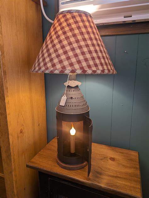 Punched Tin Lamp Roth Brader Furniture