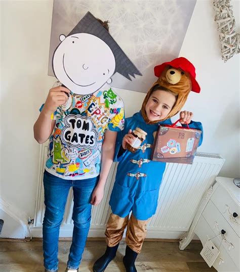 tom gates costume  paddington bear book day costumes world book