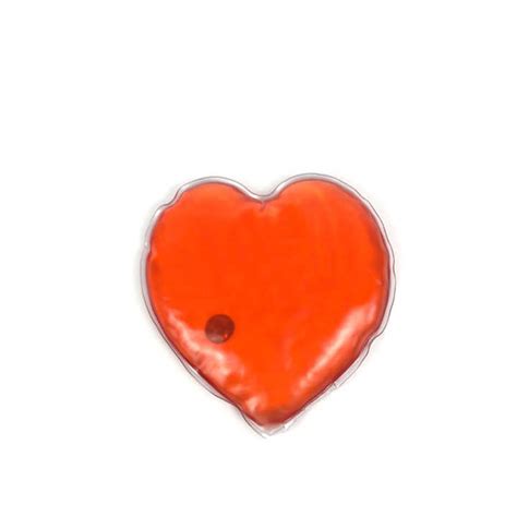 Reusable Hand Warmer PVC Heat In A Click Heart Shape Pocket Hand Warmer Hot Therapy For Pain