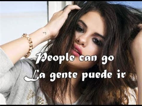 Selena Gomez People You Know Subtitulos Español Inglés YouTube