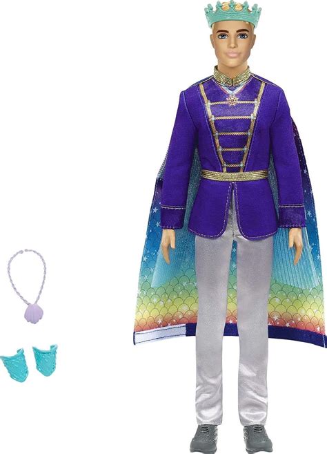 Barbie Dreamtopia Bambola Ken Biondo In Si Trasforma Da Principe A