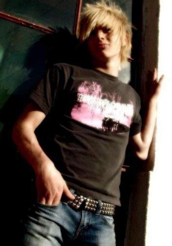 Blonde Emo Guys Hair