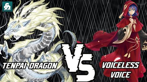 TENPAI DRAGON VS VOICELESS VOICE YuGiOh Tournament Replay YuGiOh