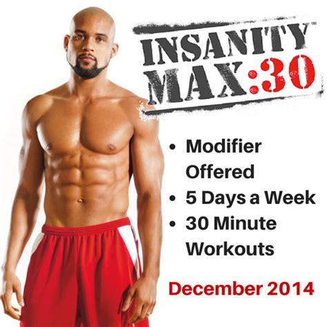 Insanity Max 30 Review Real Results And Calendar