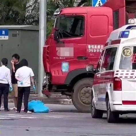 事发海口！大货车与电动车相撞，1名女子当场身亡！ 商报