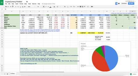 Cryptocurrency Excel Spreadsheet Template 57 Koleksi Gambar