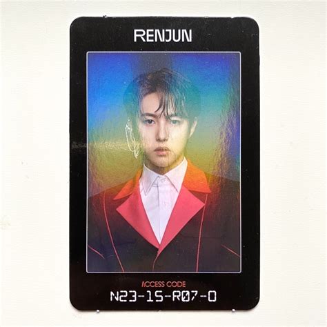 BOOKED Nct 2020 RESONANCE PT 2 RENJUN OFFICIAL ACCESS CARD ARRIVAL