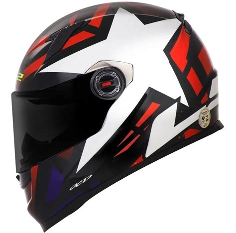 Capacete Ls2 Ff358 Classic Starwar Viseira Colorida Mercado Livre