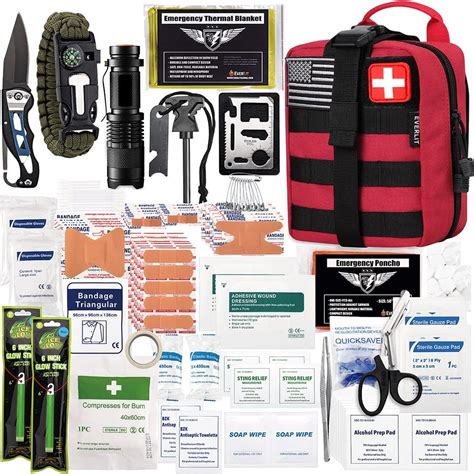 Everlit Kit De Primeros Auxilios De Supervivencia De Piezas Ifak