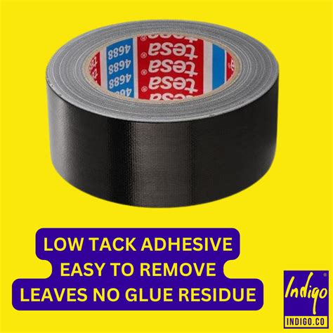 Pro Grade Gaffer Tape Gloss Finish Easy Peel Peelable Low Tack 2 X 50