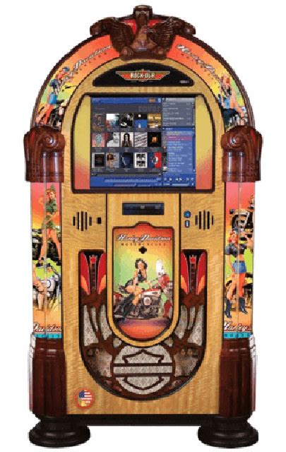 Harley Davidson Digital Jukebox Billiards N More