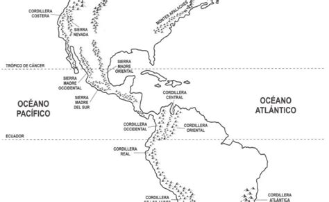 Geografia De America Mapas Para Completar Tp America Y Sus Placas Tectonicas Otosection