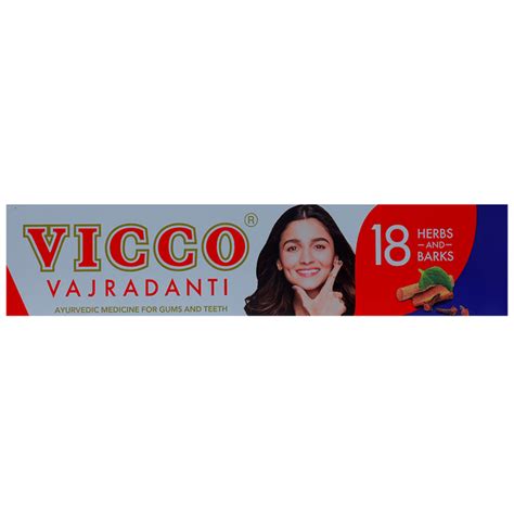 Vicco Vajradanti Ayurvedic Medicine For Gums And Teeth Regular Buy