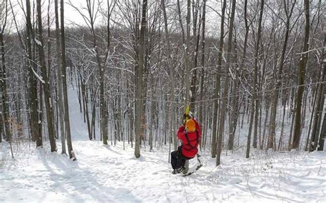 Boyne Mountain Zipline Adventure - Winter - Petoskey Area