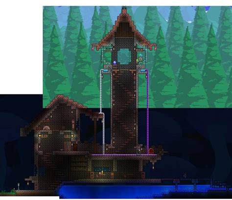 Terraria Wizard Tower by XploSlime7 on DeviantArt