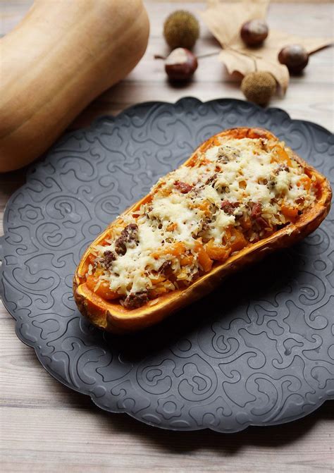 Butternut Farcie La Viande Et Au Riz Recettes All G Es Ww