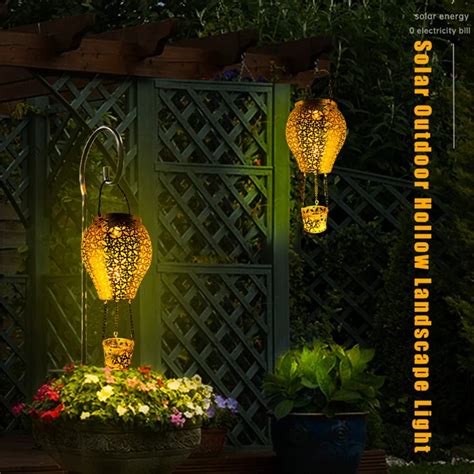 Hot Air Balloon Solar Lantern Solar Powered Garden Light Eneradar
