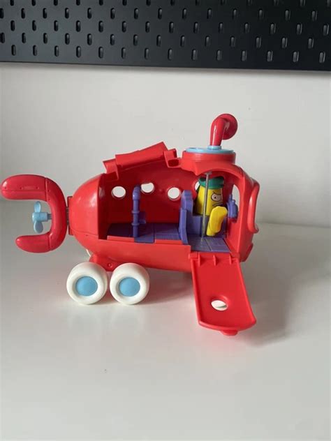Imaginext Spongebob Squarepants Bikini Bottom Bus Red Submarine Vehicle Picclick Uk