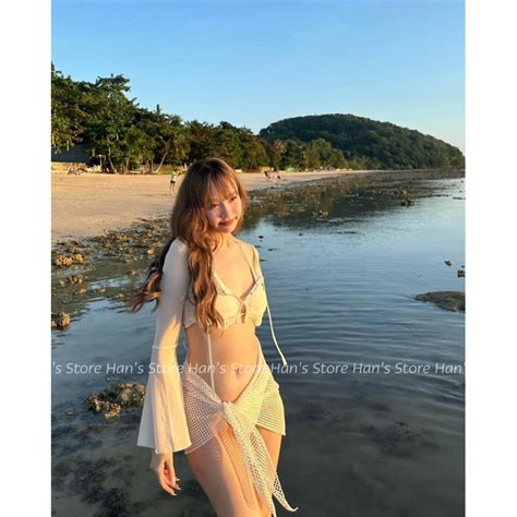HANS STORE SET BIKINI 4 MÓN ĐI BIỂN DỄ THƯƠNG ẢNH THẬT Shopee Việt Nam