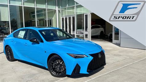 2024 Lexus Is500 F Sport Premium Blue Vector Pov Start Up Test Drive Walkaround And Review