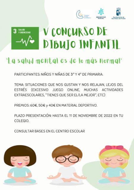 Bienestar Social Convoca Un Concurso De Dibujo Escolar Para Fomentar La