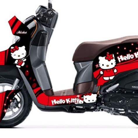 Jual Decal Scoopy Full Body Dekal Stiker Striping Honda Scopy Staylis