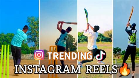 Trending Instagram Cricket Reels Viral Tennis Cricket 5