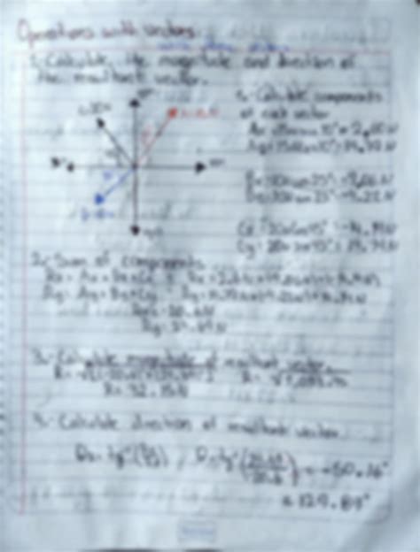 SOLUTION: Physics: Vectors and how to calculate them - Studypool