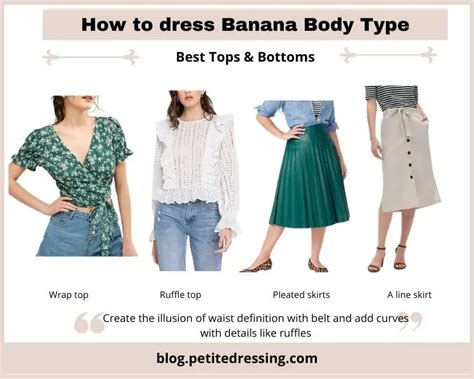 14 Best Ways To Dress Banana Body Type Petite Dressing