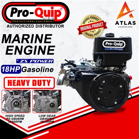 ProQuip By ZS Power 18HP 460cc Gasoline Engine High Speed Or Low Speed